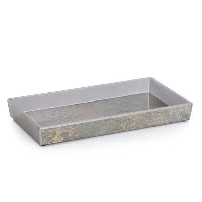 Labrazel Natasha Bathroom Accessory Tray In Gold;silver