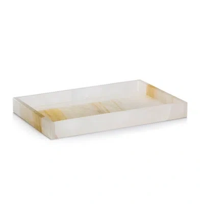 Labrazel Onix Amber Tray In White
