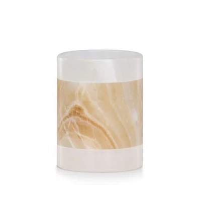 Labrazel Onix Amber Brush Holder In Brown