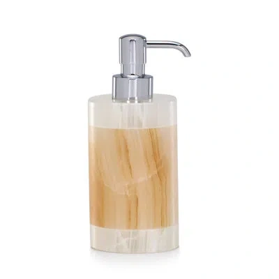 Labrazel Onix Amber Soap / Lotion Dispenser In Amber,white