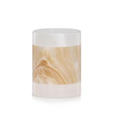 Labrazel Onix Amber Tumbler In White;amber