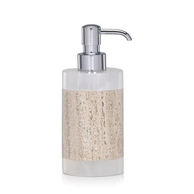 Labrazel Onix Sand Soap / Lotion Dispenser In White,sand