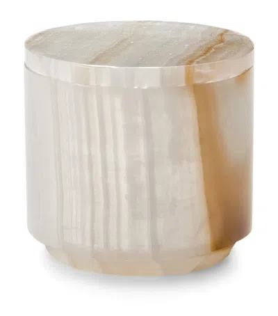 Labrazel Onyx Ambarino Bathroom Canister In Neutral