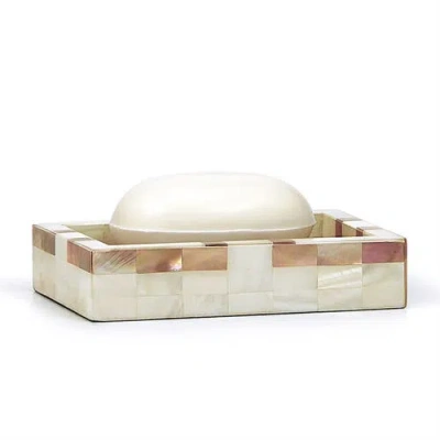 Labrazel Parquet Soap Dish In Ivory Champagne
