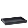 Labrazel Piega Leather Tray In Black