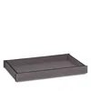 Labrazel Piega Leather Tray In Gray