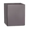 Labrazel Piega Leather Waste Basket In Gray