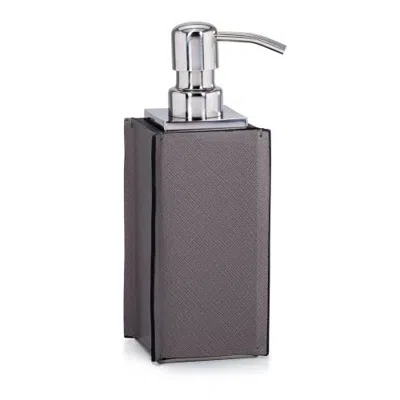 Labrazel Piega Saffiano Gray Pump Dispenser In Grey