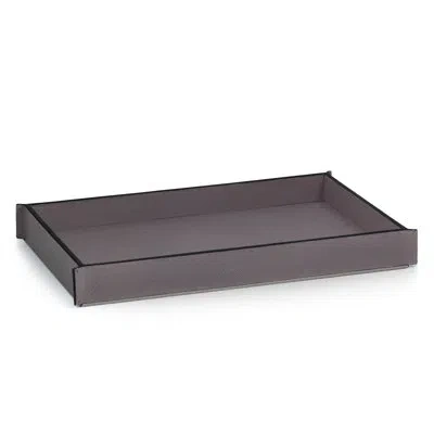 Labrazel Piega Saffiano Tray In Gray