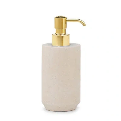 Labrazel Playa Soap Dispenser In Sand,unplated Brass