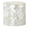 Labrazel Poisson Canister In White