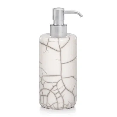Labrazel Raku Crackle Pump Dispenser In Brown