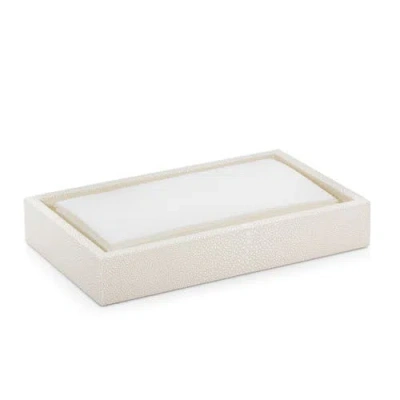 Labrazel Raye Ivory Towel Tray In Neutral