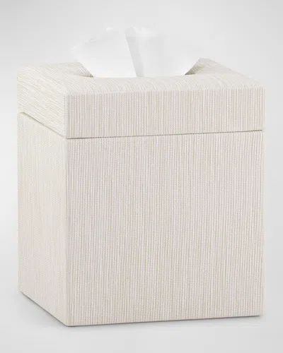 Labrazel Reed Linen Tissue Cover In Ivory