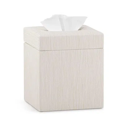 Labrazel Reed Linen Tissue Cover In Brown