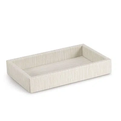 Labrazel Reed Towel Tray In Ivory