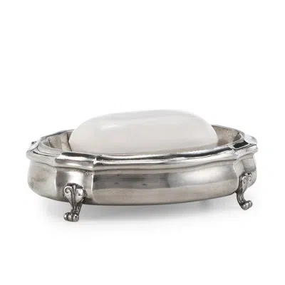 Labrazel Sofia Soap Dish In Pewter;pewter