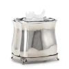 Labrazel Sofia Tissue Box Cover In Silver