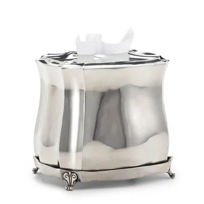 Labrazel Sofia Tissue Box Cover In Silver