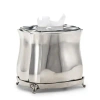 Labrazel Sofia Tissue Box Cover In Silver