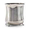 Labrazel Sofia Waste Basket In Pewter