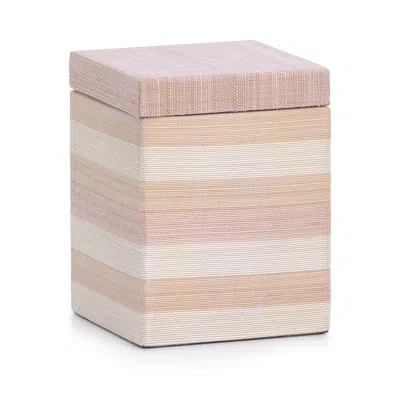 Labrazel Striate Bathroom Storage Container In Beige,tan