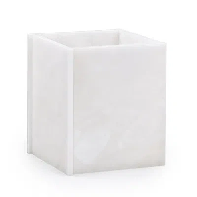 Labrazel Tatami 3 Gallon Waste Basket In White