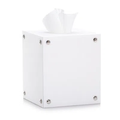 Labrazel Tornillo Chrome Tissue Cover In White