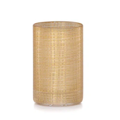 Labrazel Weaver Brush Holder In Gold