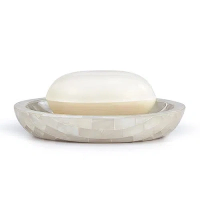 Labrazel White Agate Soap Dish In Neutral