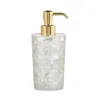 Labrazel White Agate Soap Dispenser In White