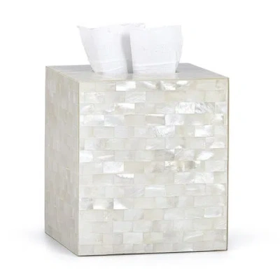 Labrazel White Agate Tissue Cover In Gray