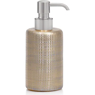 Labrazel Woven Multi Pump Dispenser In Gold/silver-bru Nick