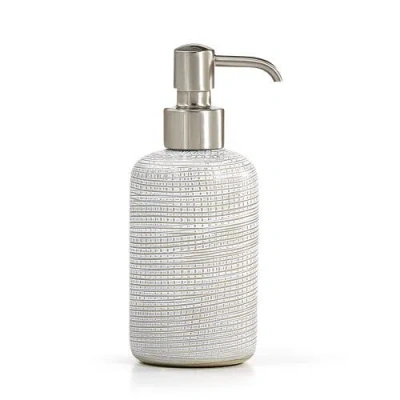 Labrazel Woven Platinum Pump Dispenser In Gray