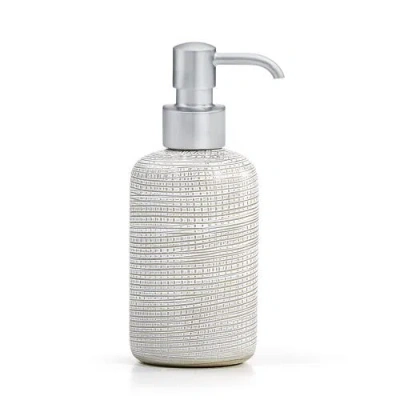 Labrazel Woven Platinum Pump Dispenser In Gray