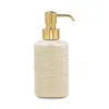 Labrazel Woven Pump Dispenser In Polished Gold