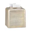 Labrazel Woven Tissue Box In Silver/gold