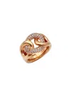 Labrioro Ring Woman  Groumette 1053/rb-bl