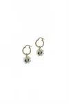 Labro Women's Diciotto Pearl Earrings In Gold In Gold