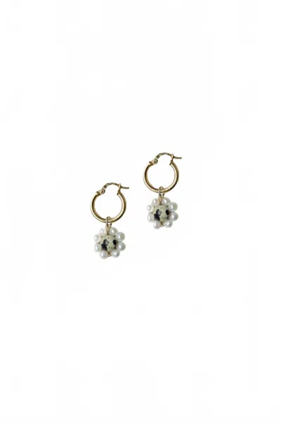 Labro Women's Diciotto Pearl Earrings In Gold