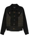 Labrum London Embroidered Work Jacket In Black