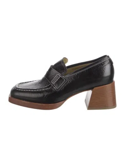Pre-owned Labucq Leather Pumps In Black