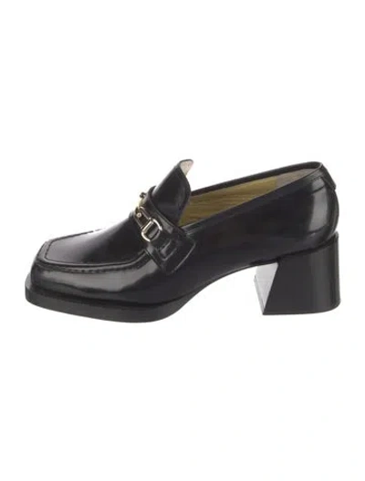 Pre-owned Labucq Patent Leather Pumps In Black