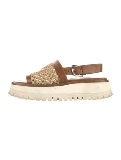 Pre-owned Labucq Sandals In Multicolor