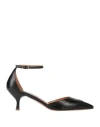 Lac Milano Woman Pumps Black Size 6 Calfskin In Multi