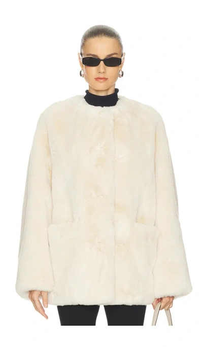 L'academie Aja Jacket In Ivory