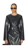 L'academie Alisson Jacket In Black