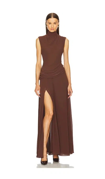L'academie Amouage Gown In Brown