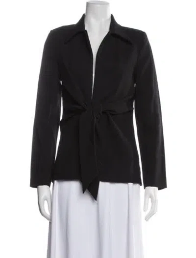 Pre-owned L'academie Blazer In Black