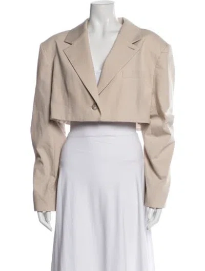 Pre-owned L'academie Blazer In Neutral